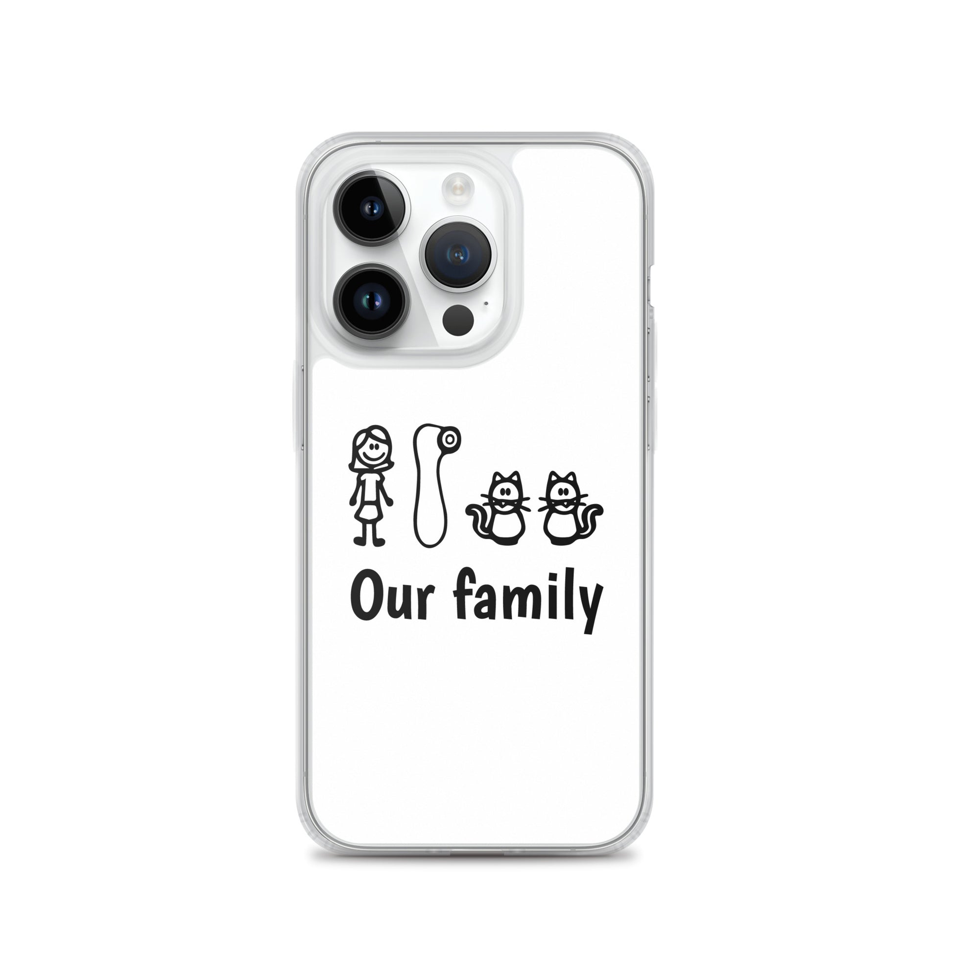 Coque iPhone Our family woman vibrator cats - Sedurro