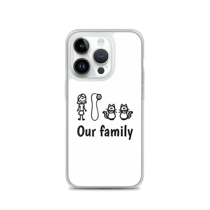 Coque iPhone Our family woman vibrator cats - Sedurro