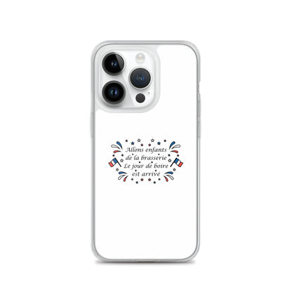 Coque iPhone Allons enfants de la brasserie - Sedurro
