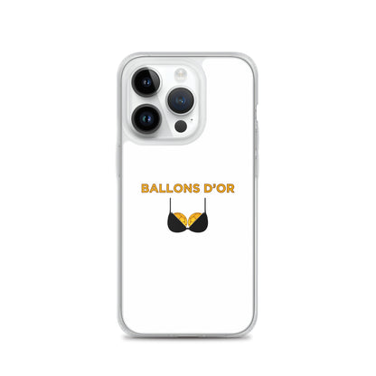Coque iPhone Ballons d'or - Sedurro