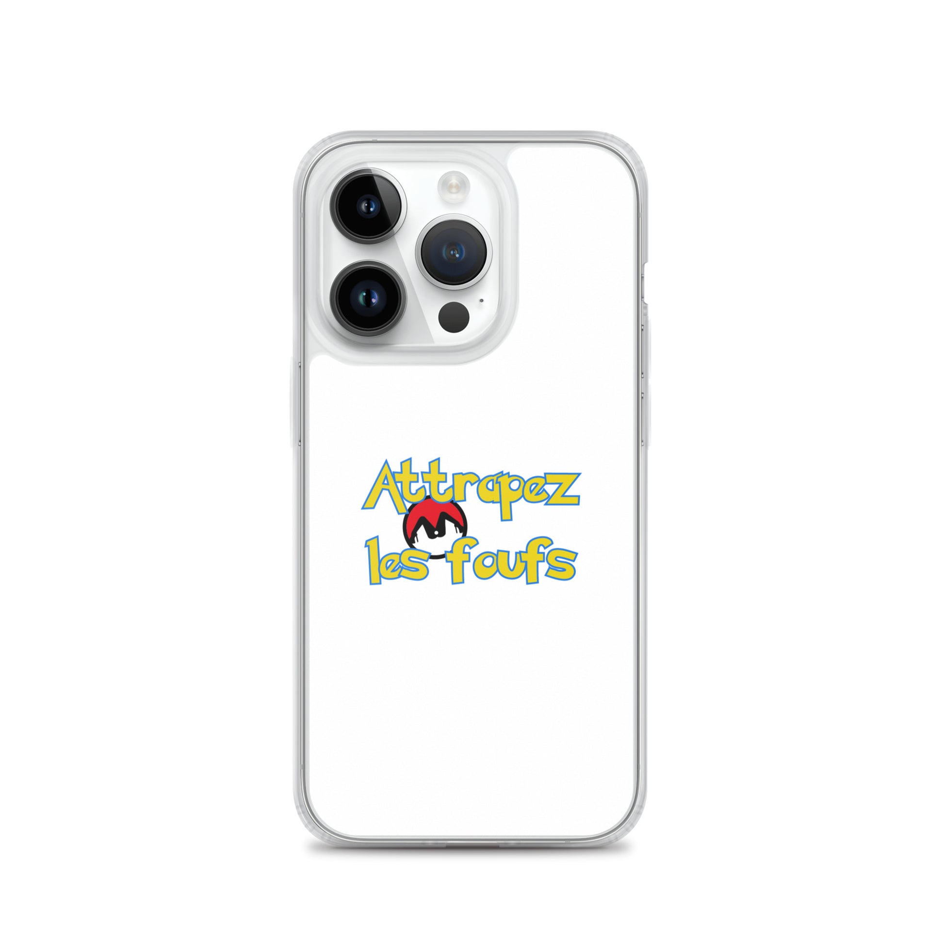 Coque iPhone Attrapez les foufs Pokeboule - Sedurro