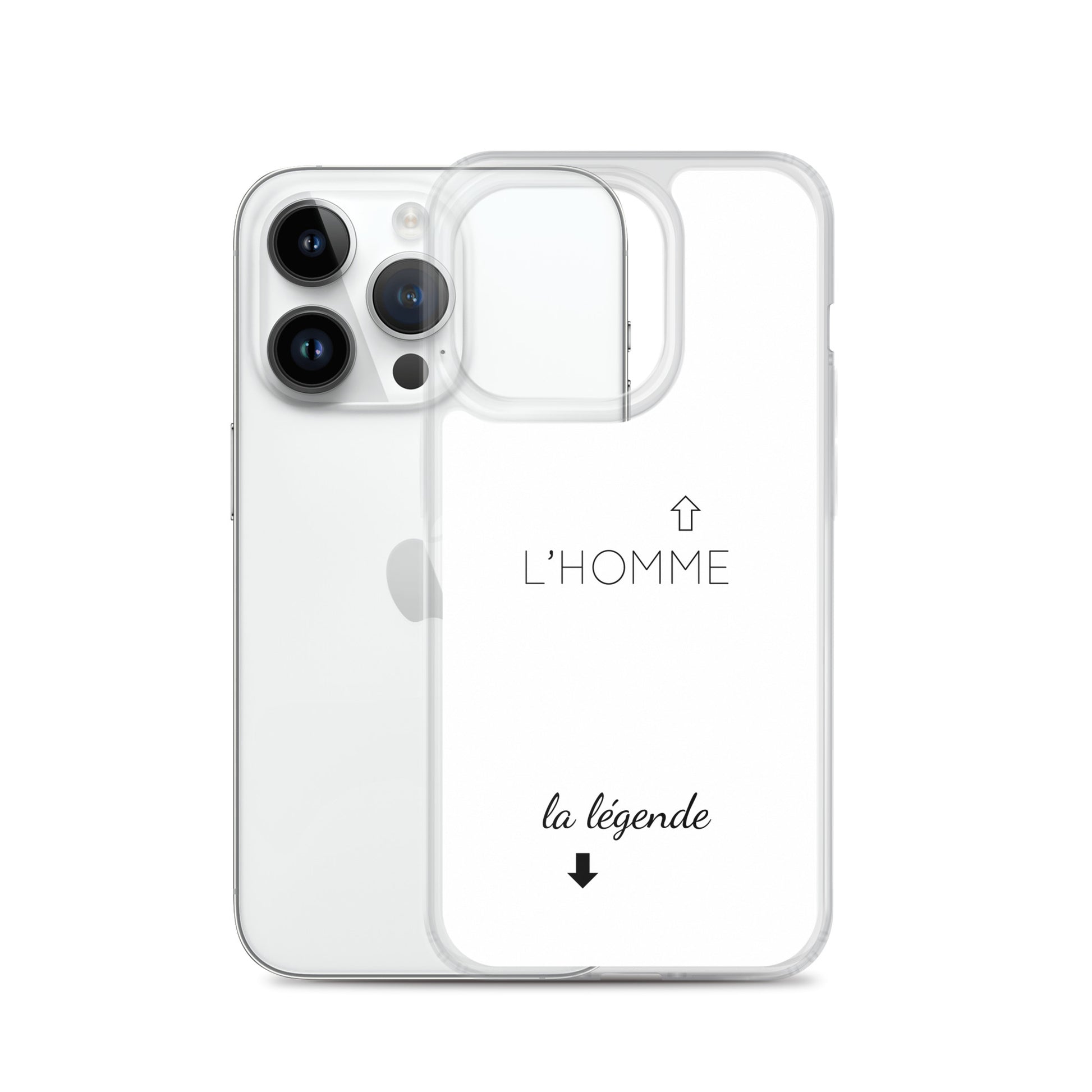 Coque iPhone L'homme et la légende iPhone 14 Pro - Sedurro