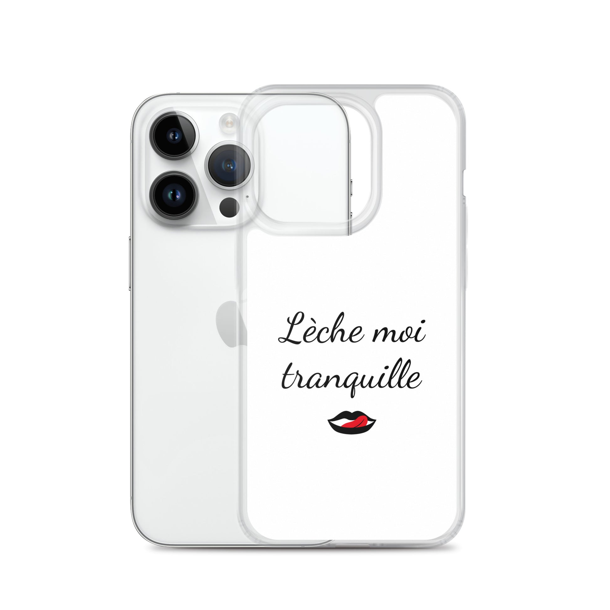 Coque iPhone Lèche moi tranquille iPhone 14 Pro - Sedurro