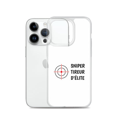 Coque iPhone Sniper tireur d'élite iPhone 14 Pro - Sedurro