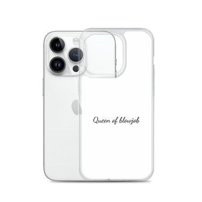 Coque iPhone Queen of blowjob iPhone 14 Pro - Sedurro
