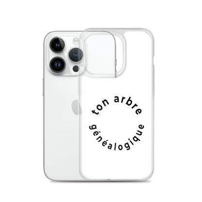 Coque iPhone Ton arbre généalogique en forme de cercle - Sedurro