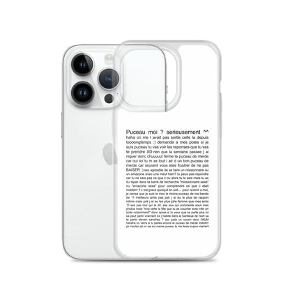 Coque iPhone Puceau moi on me l'avait pas sorti depuis longtemps - Sedurro