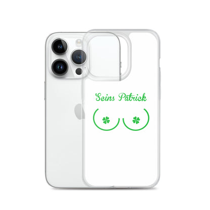 Coque iPhone Seins Saint Patrick - Sedurro