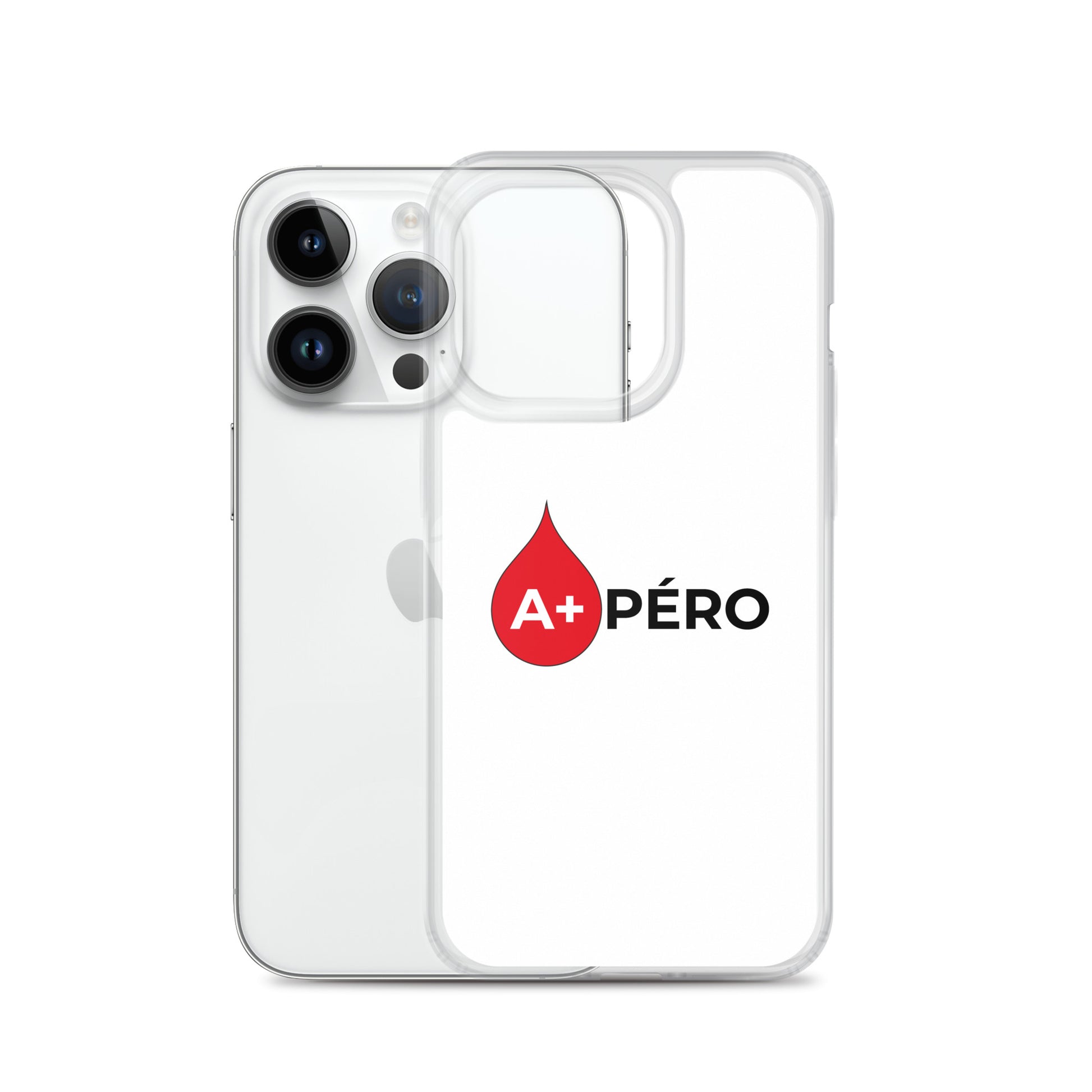 Coque iPhone Apéro groupe sanguin A+ - Sedurro
