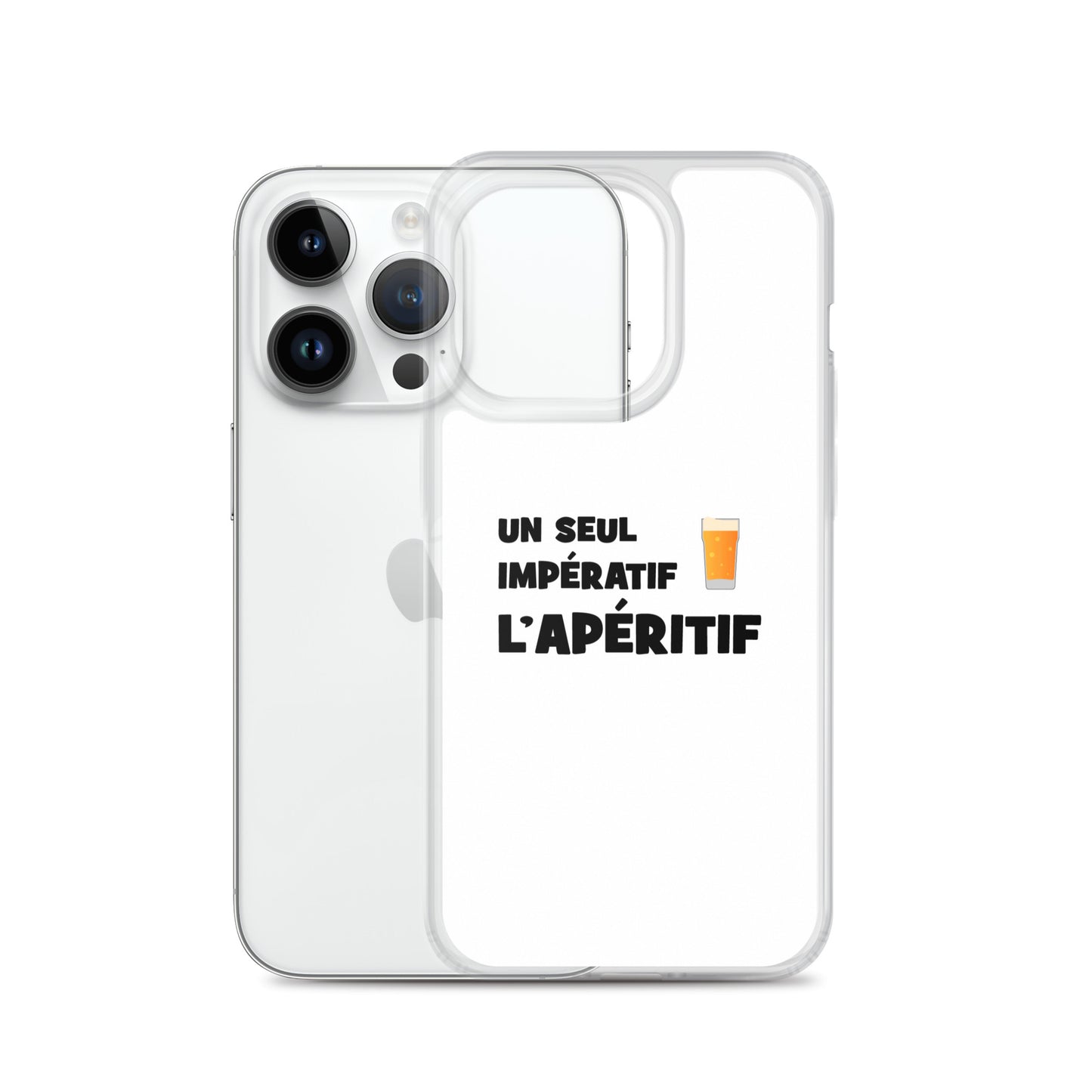 Coque iPhone Un seul impératif L'apéritif - Sedurro