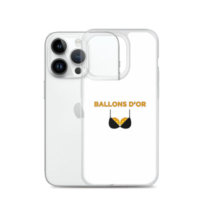 Coque iPhone Ballons d'or - Sedurro
