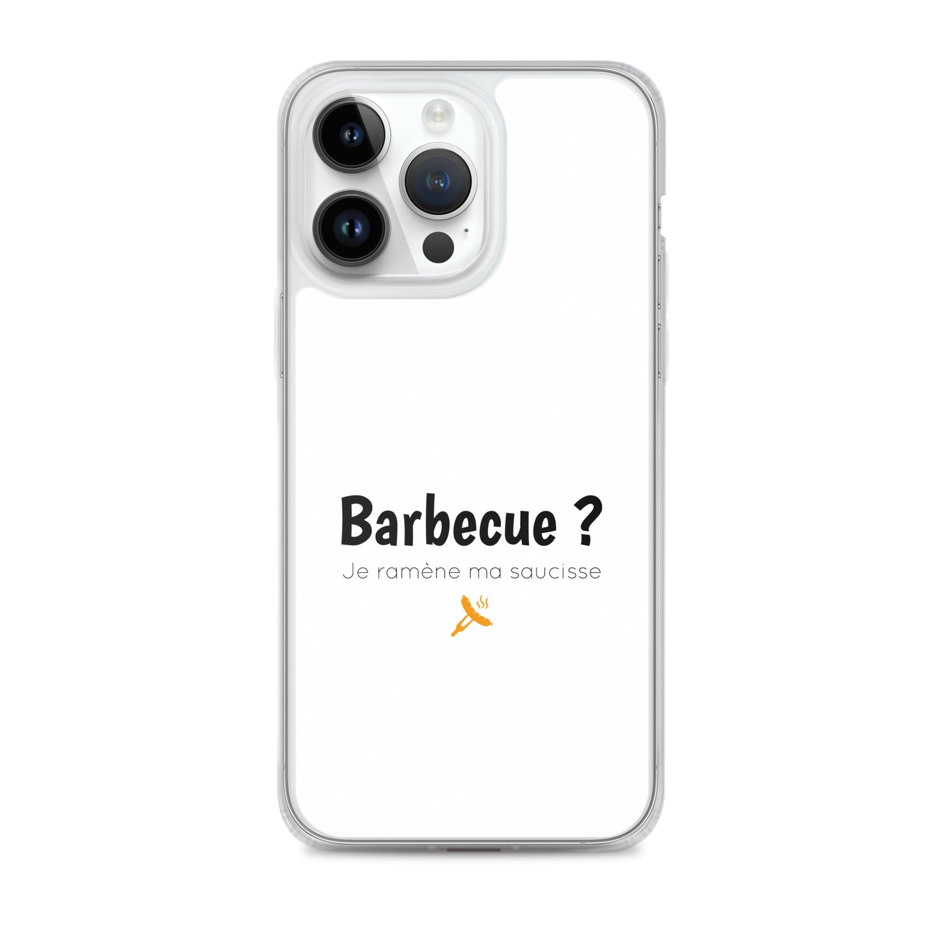 Coque iPhone Barbecue je ramène ma saucisse - Sedurro