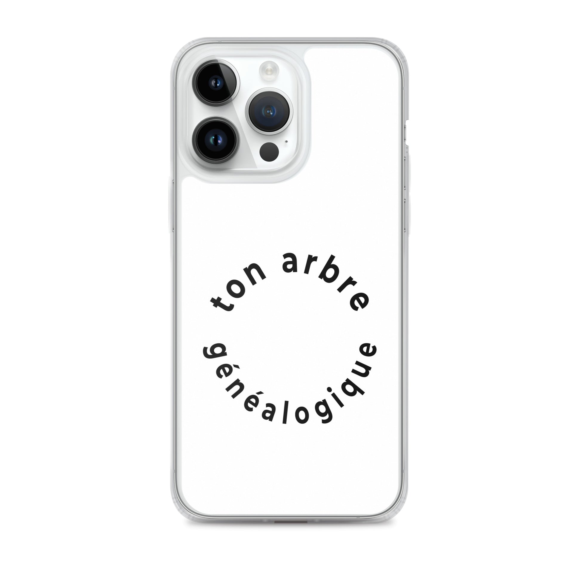 Coque iPhone Ton arbre généalogique en forme de cercle iPhone 14 Pro Max - Sedurro