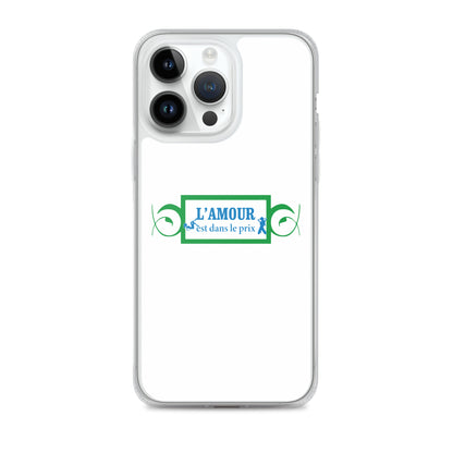 Coque iPhone L'amour est dans le prix iPhone 14 Pro Max - Sedurro