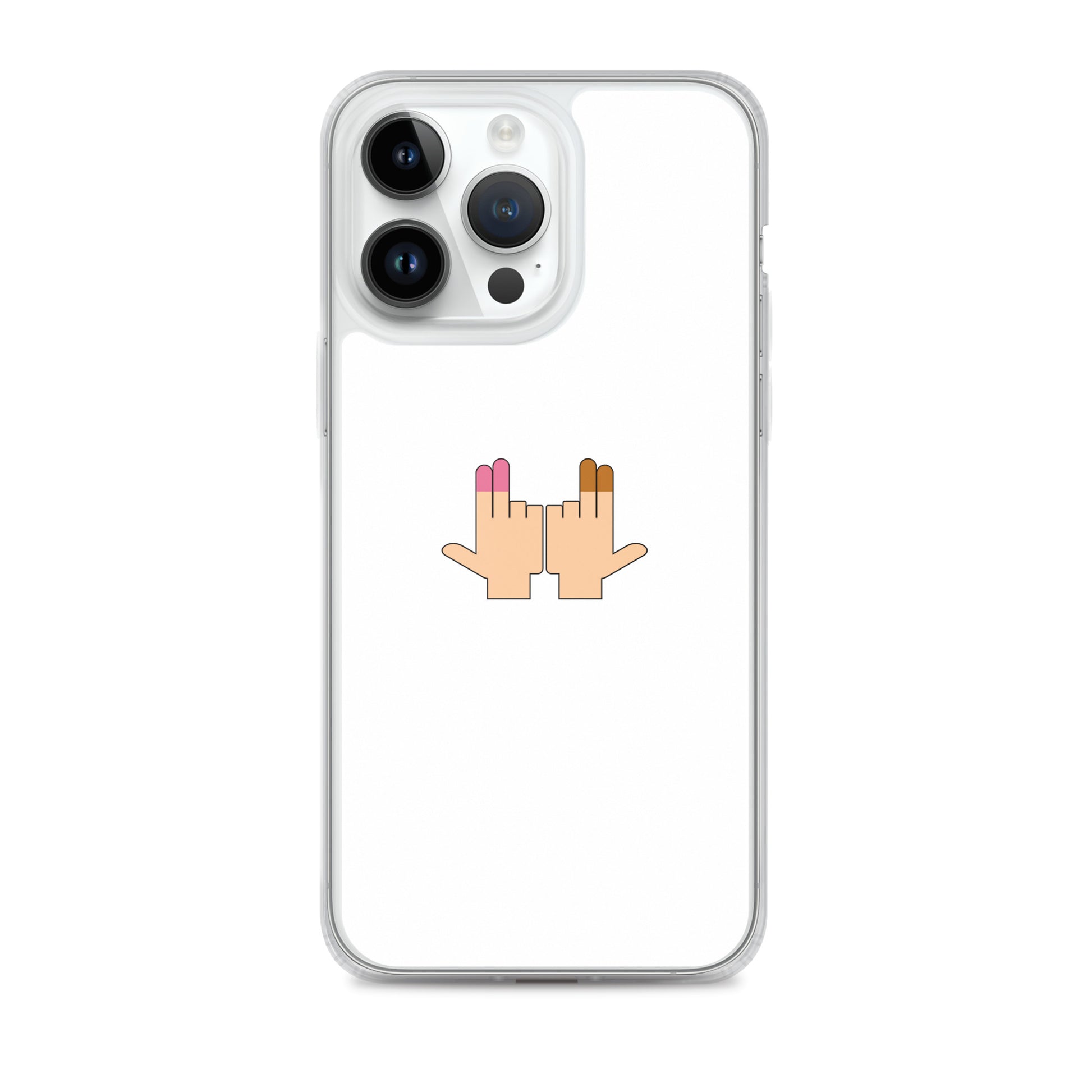 Coque iPhone DP Double péné signe du J seul iPhone 14 Pro Max - Sedurro