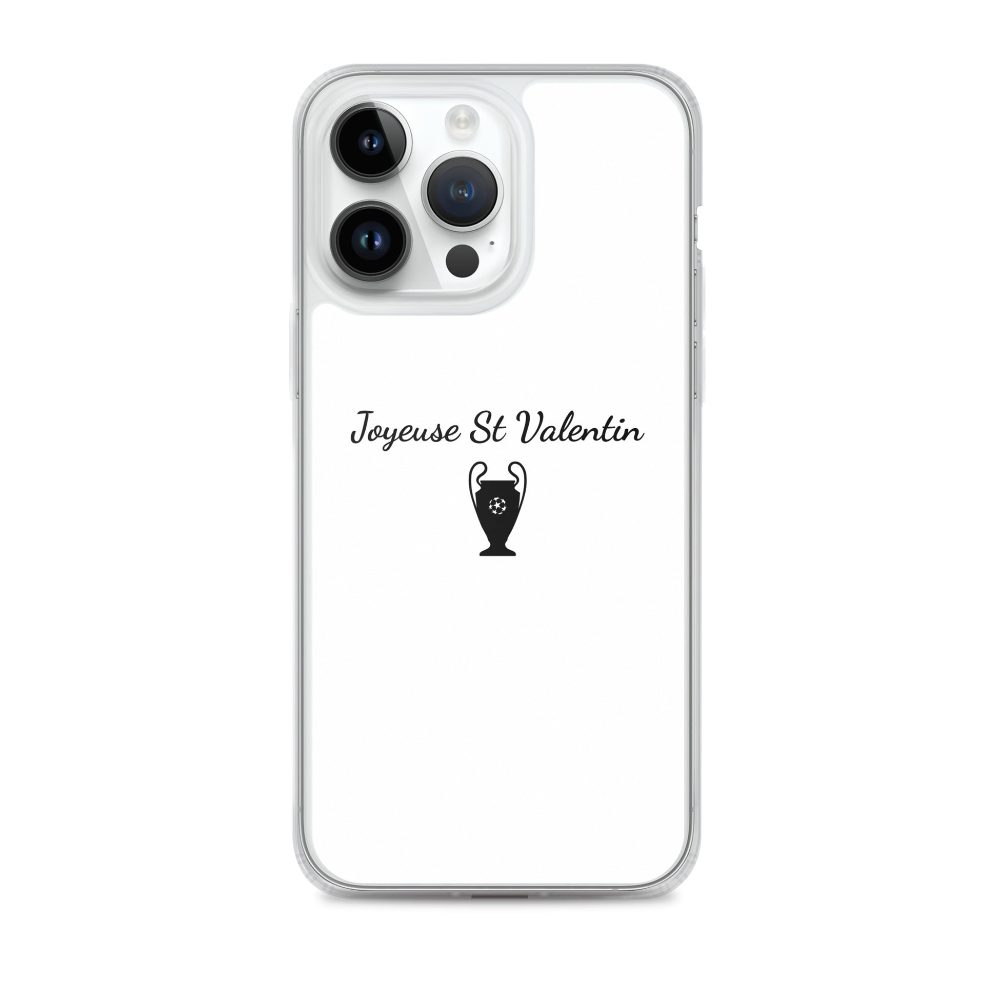 Coque iPhone Joyeuse Saint Valentin Ligue des Champions iPhone 14 Pro Max - Sedurro