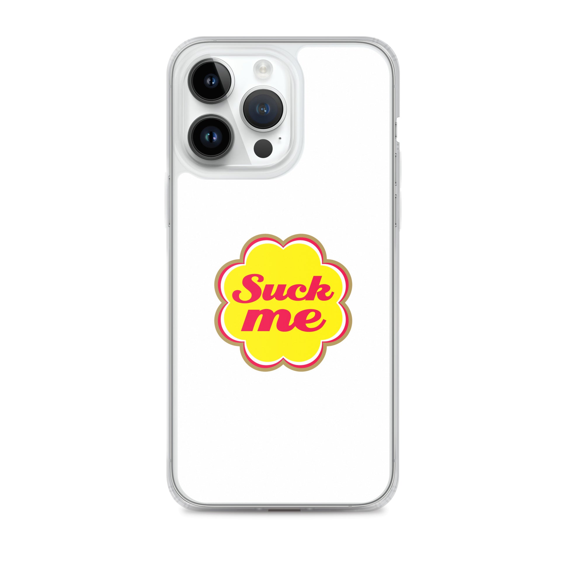 Coque iPhone Suck me sucette chupa iPhone 14 Pro Max - Sedurro