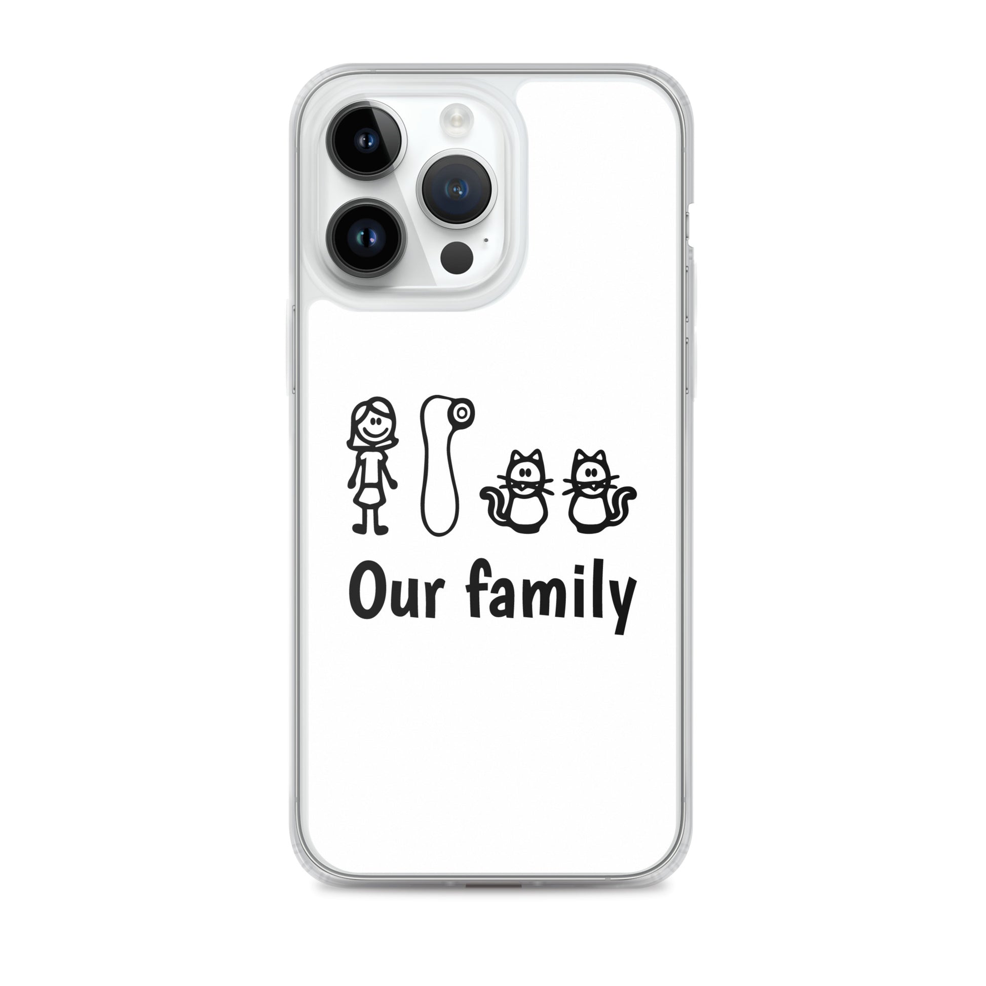 Coque iPhone Our family woman vibrator cats - Sedurro