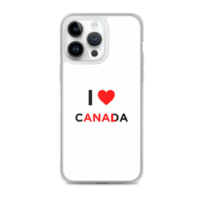 Coque iPhone I love Canada anal - Sedurro