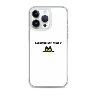 Coque iPhone Cat Lesbians eat what - Sedurro