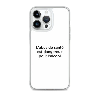 Coque iPhone L'abus de santé est dangereux pour l'alcool - Sedurro