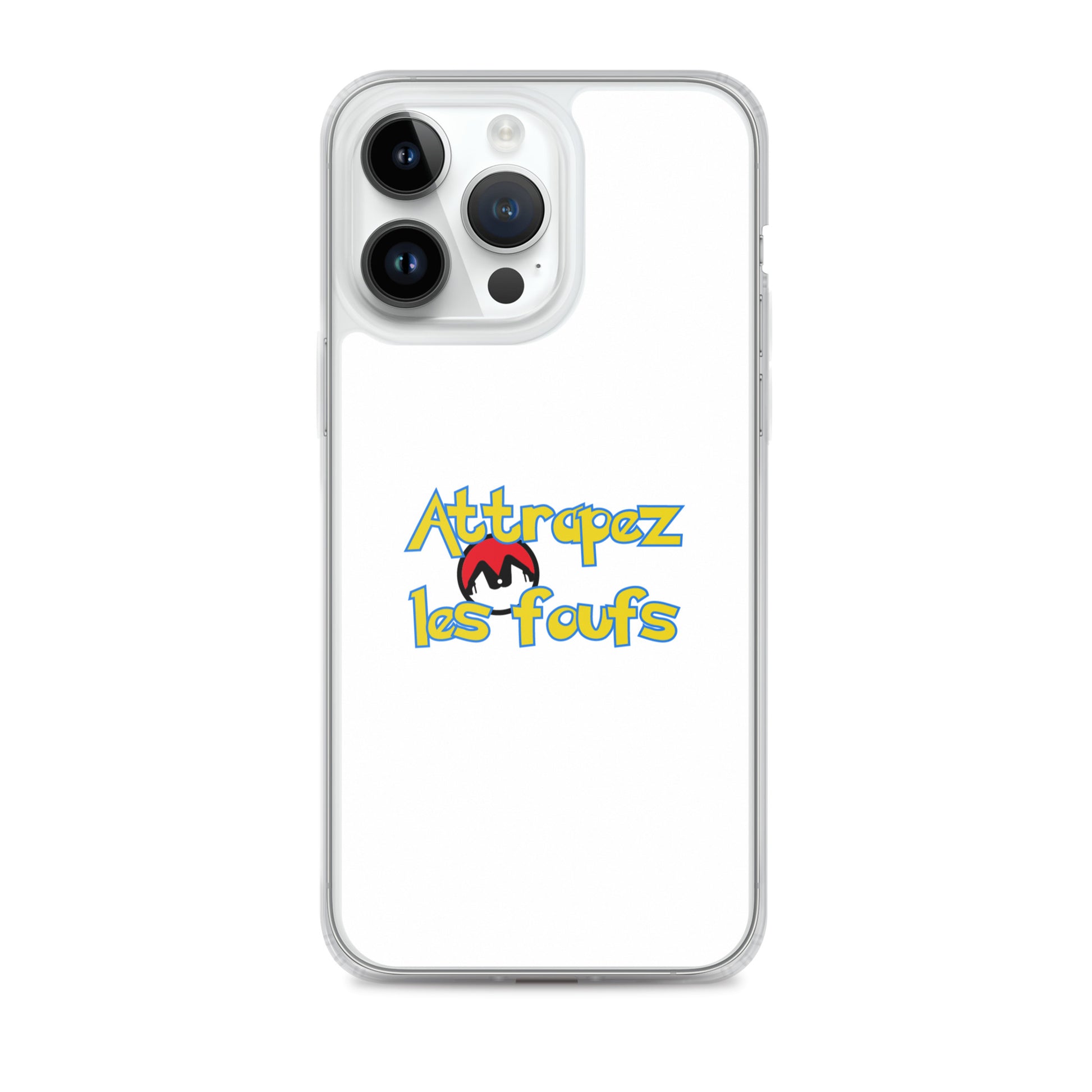 Coque iPhone Attrapez les foufs Pokeboule - Sedurro