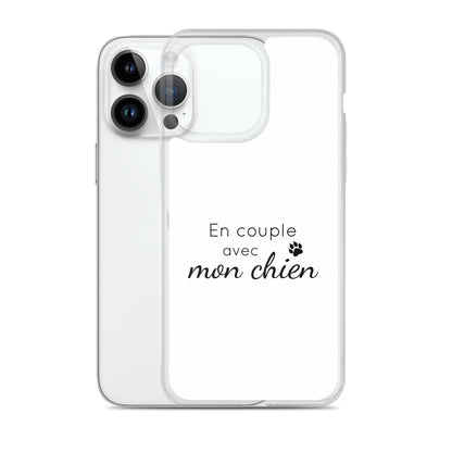Coque iPhone En couple avec mon chien iPhone 14 Pro Max - Sedurro