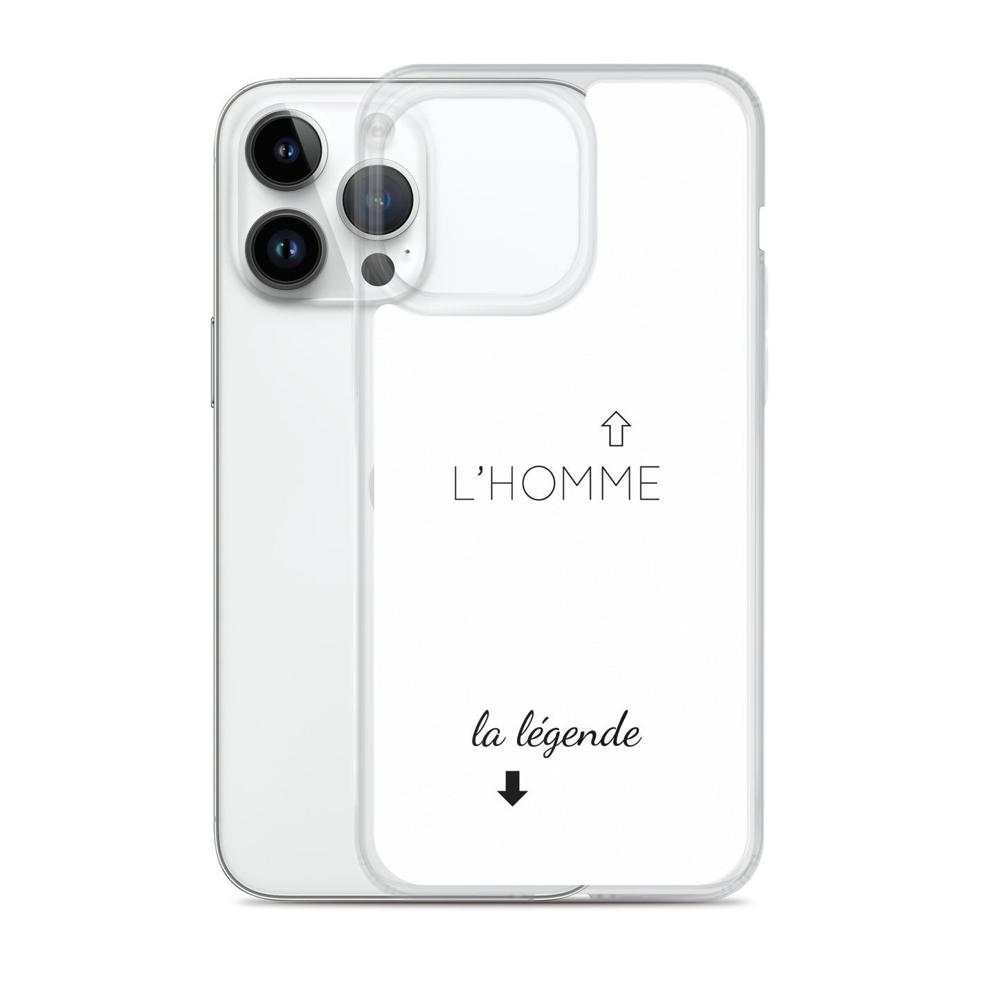 Coque iPhone L'homme et la légende iPhone 14 Pro Max - Sedurro