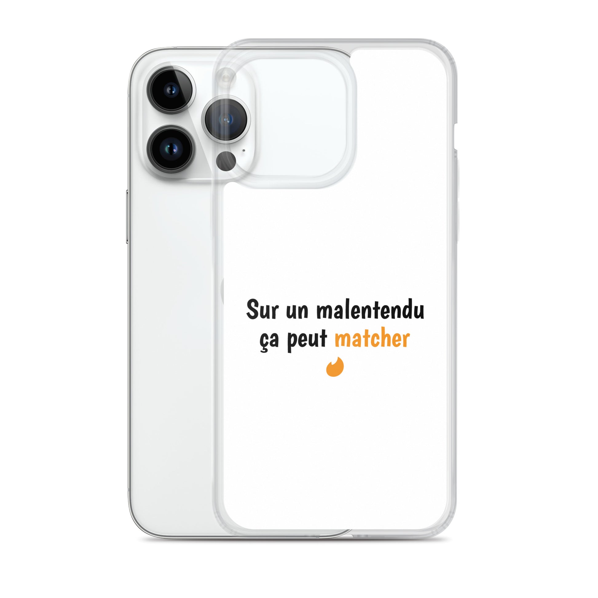 Coque iPhone Sur un malentendu ça peut matcher iPhone 14 Pro Max - Sedurro