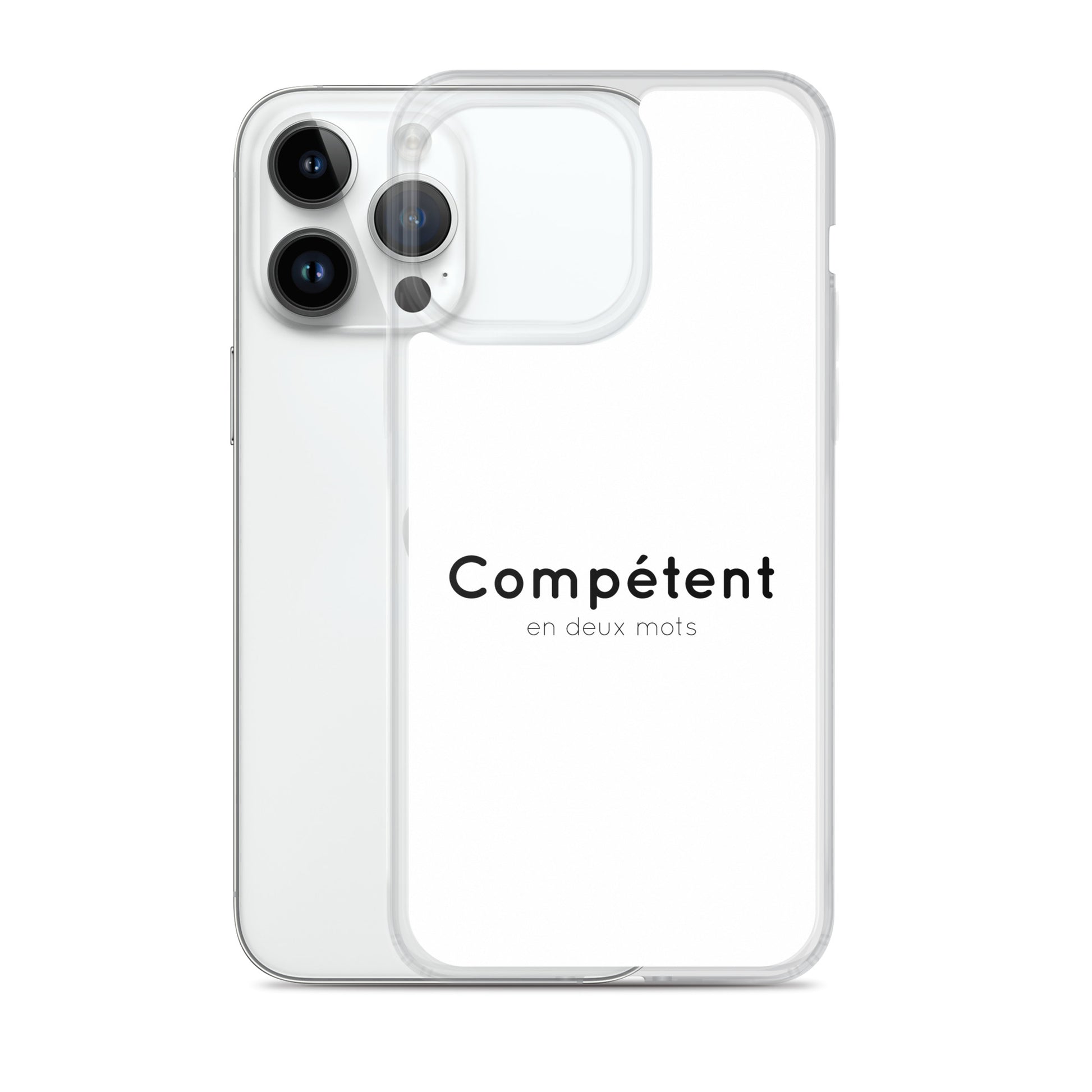 Coque iPhone Compétent en deux mots iPhone 14 Pro Max - Sedurro