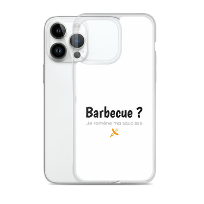 Coque iPhone Barbecue je ramène ma saucisse iPhone 14 Pro Max - Sedurro
