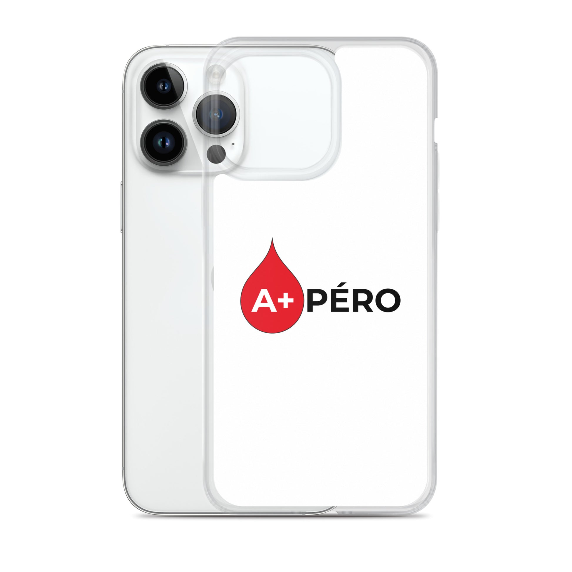 Coque iPhone Apéro groupe sanguin A+ - Sedurro