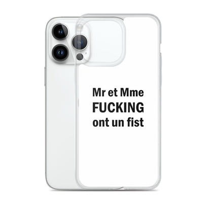 Coque iPhone Mr et Mme Fucking ont un fist - Sedurro