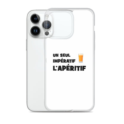 Coque iPhone Un seul impératif L'apéritif - Sedurro