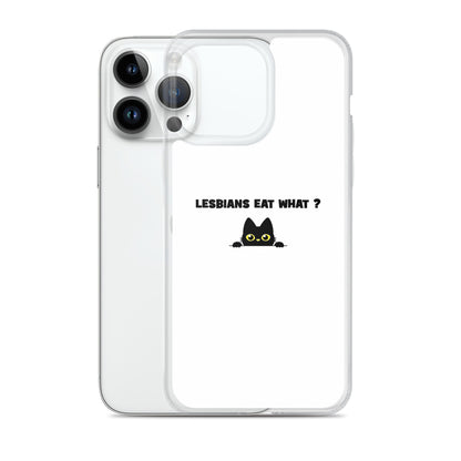 Coque iPhone Cat Lesbians eat what - Sedurro