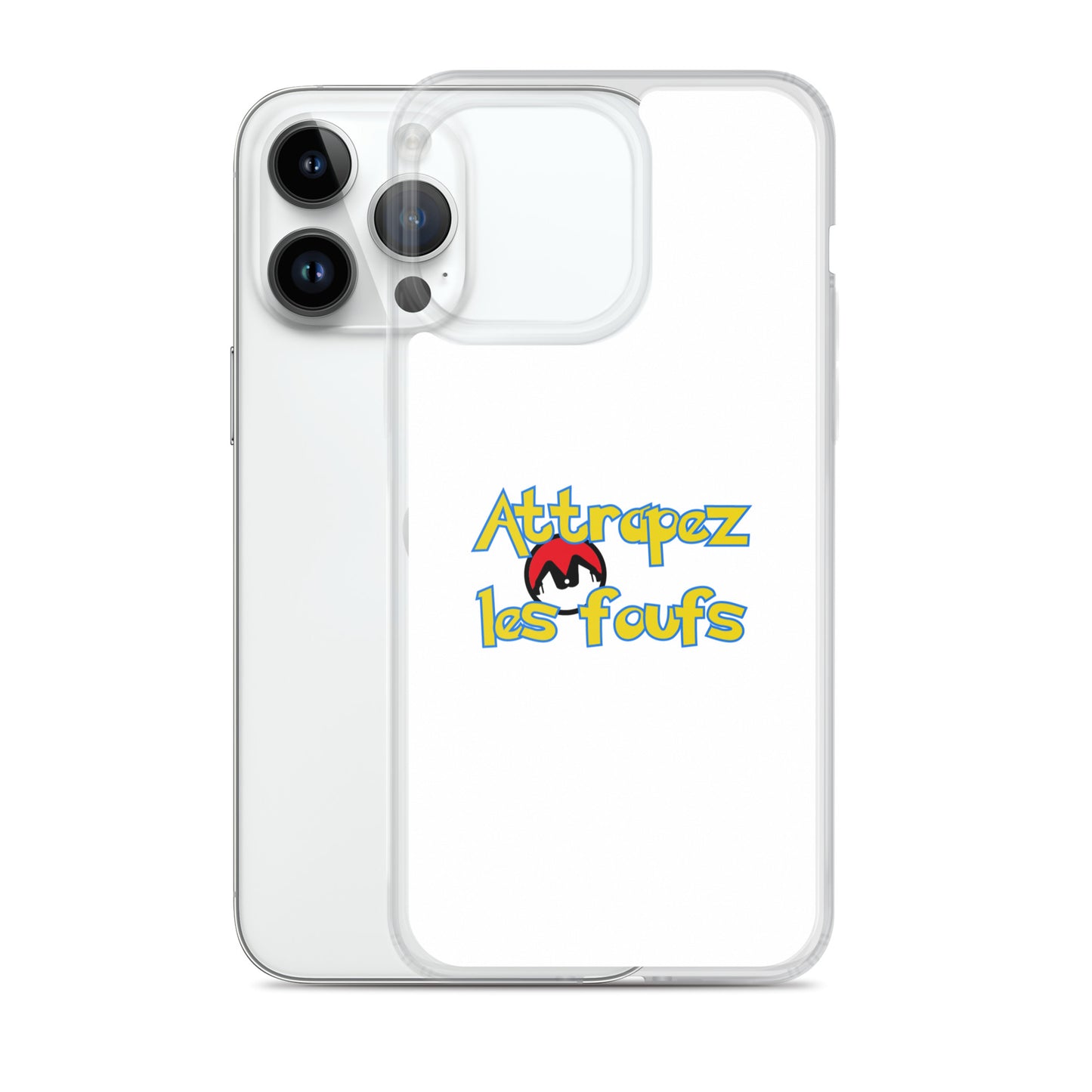 Coque iPhone Attrapez les foufs Pokeboule - Sedurro
