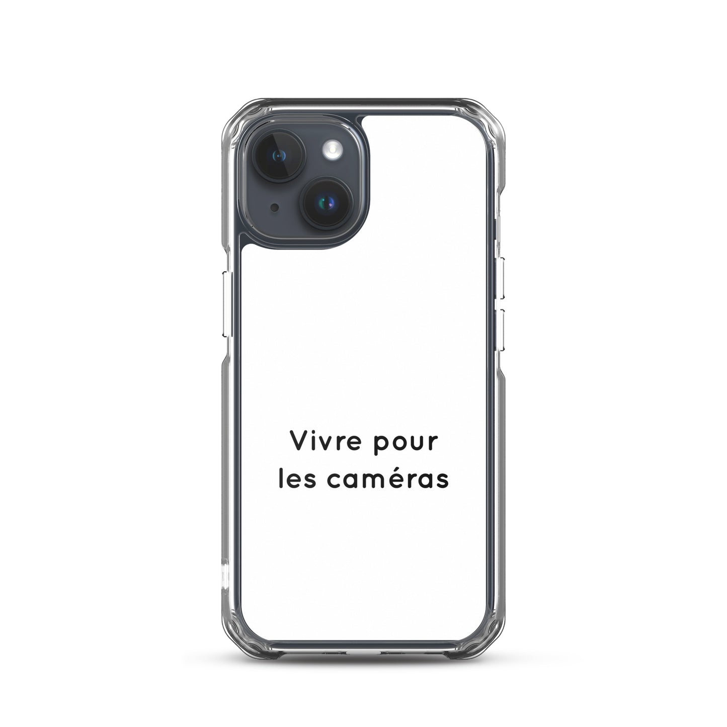 Coque iPhone Vivre pour les caméras iPhone 15 - Sedurro