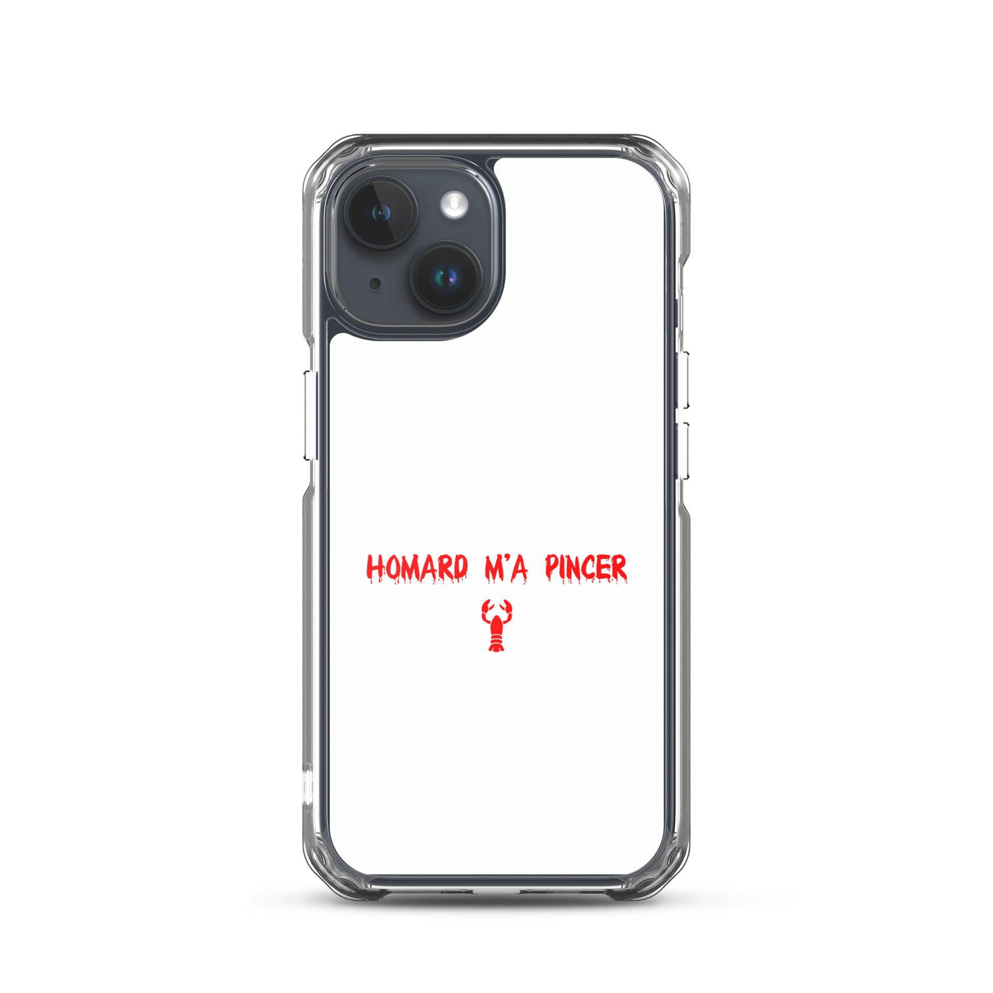 Coque iPhone Homard m'a pincer iPhone 15 - Sedurro