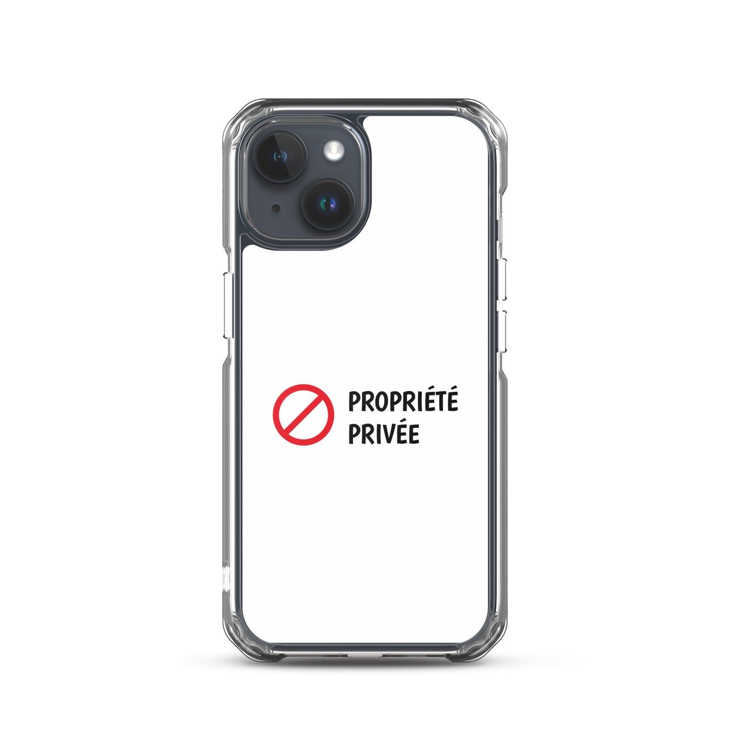 Coque iPhone Propriété privée iPhone 15 - Sedurro