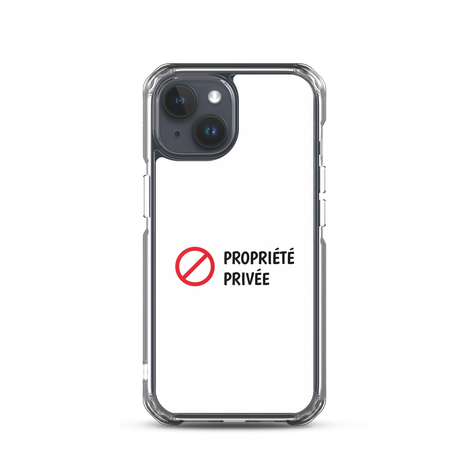 Coque iPhone Propriété privée iPhone 15 - Sedurro