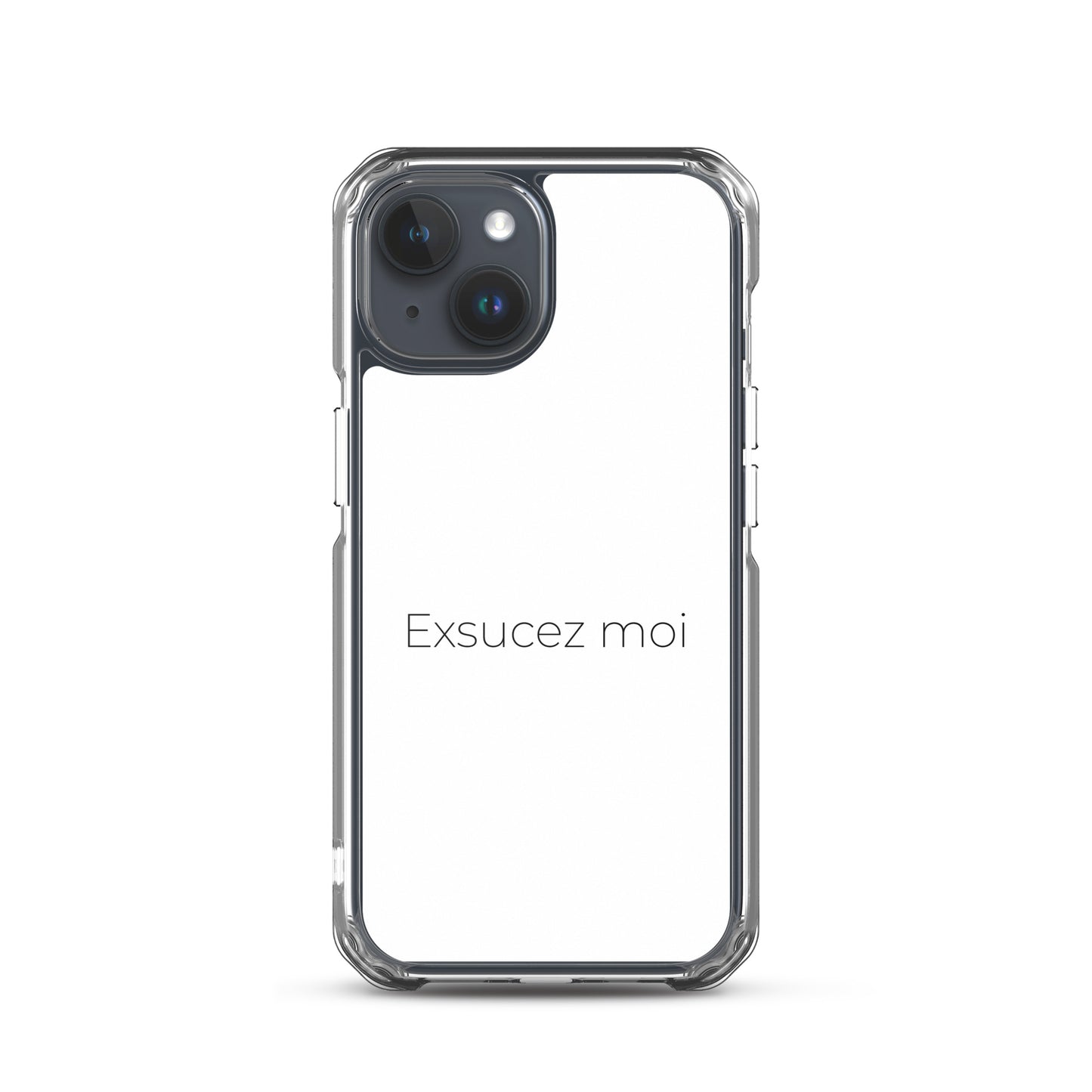 Coque iPhone Exsucez moi iPhone 15 - Sedurro