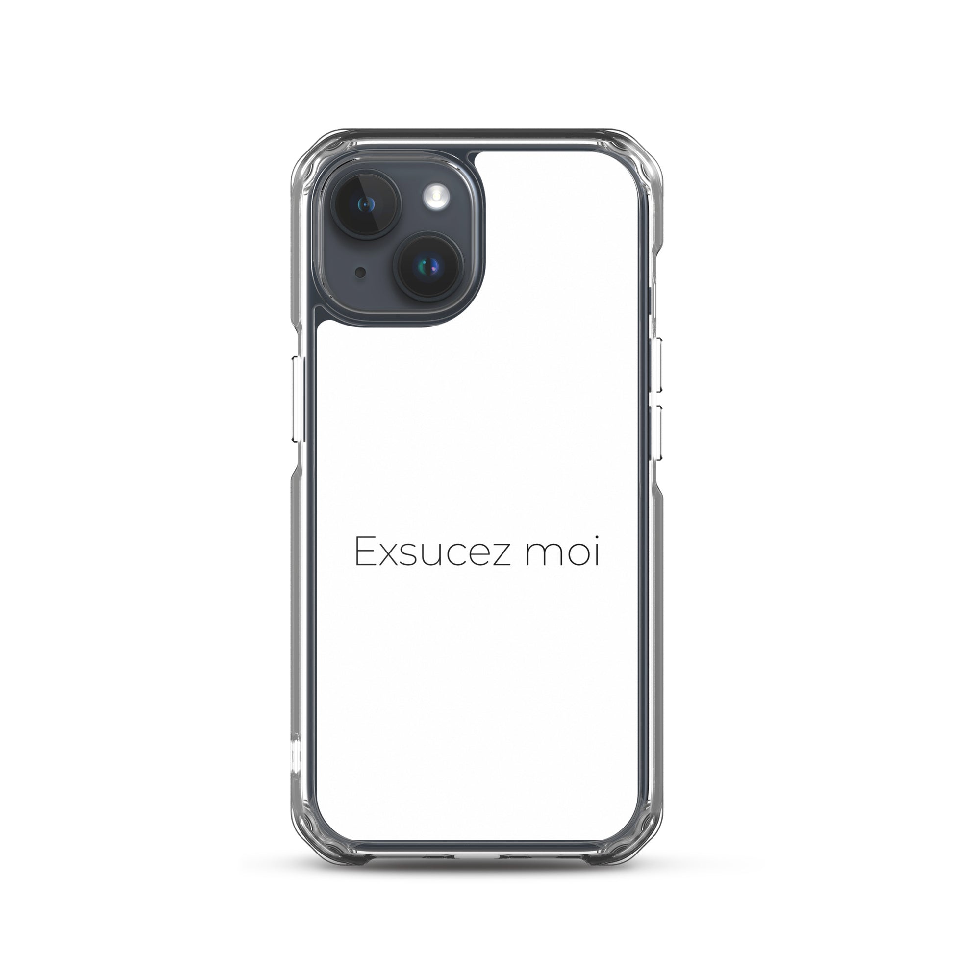 Coque iPhone Exsucez moi iPhone 15 - Sedurro