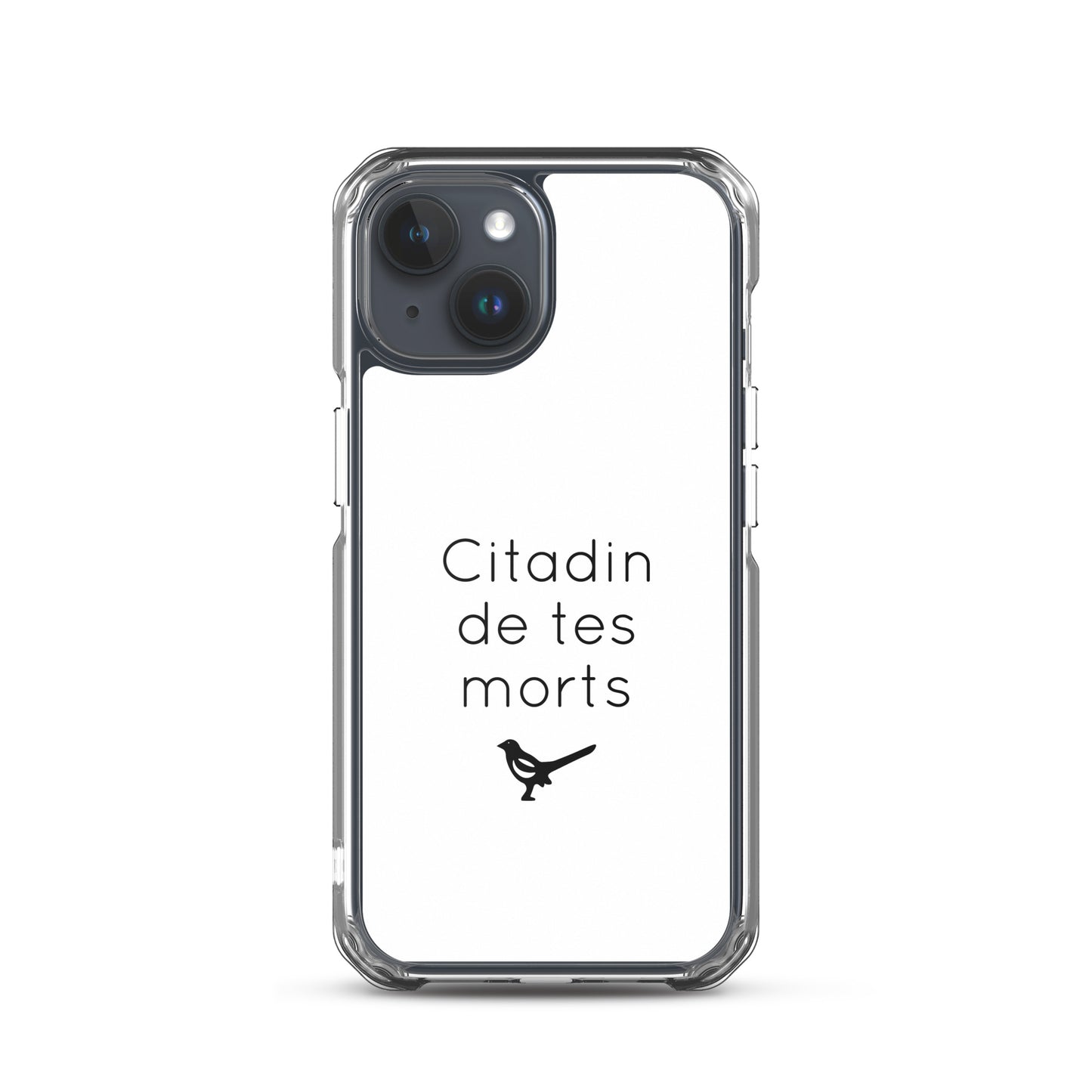 Coque iPhone Citadin de tes morts iPhone 15 - Sedurro