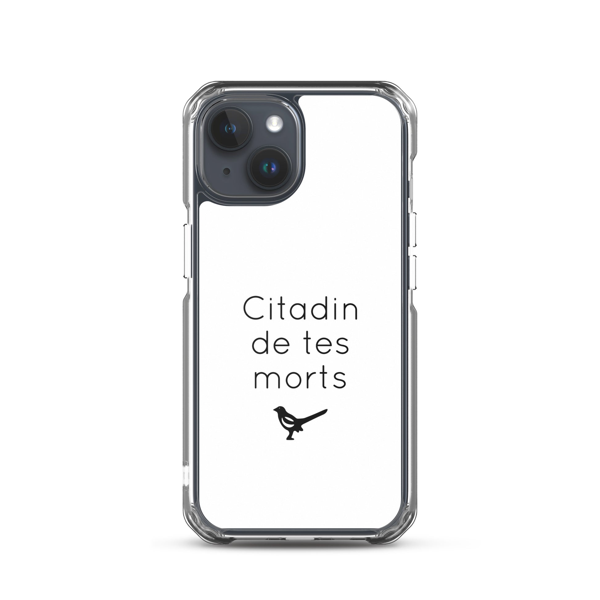 Coque iPhone Citadin de tes morts iPhone 15 - Sedurro