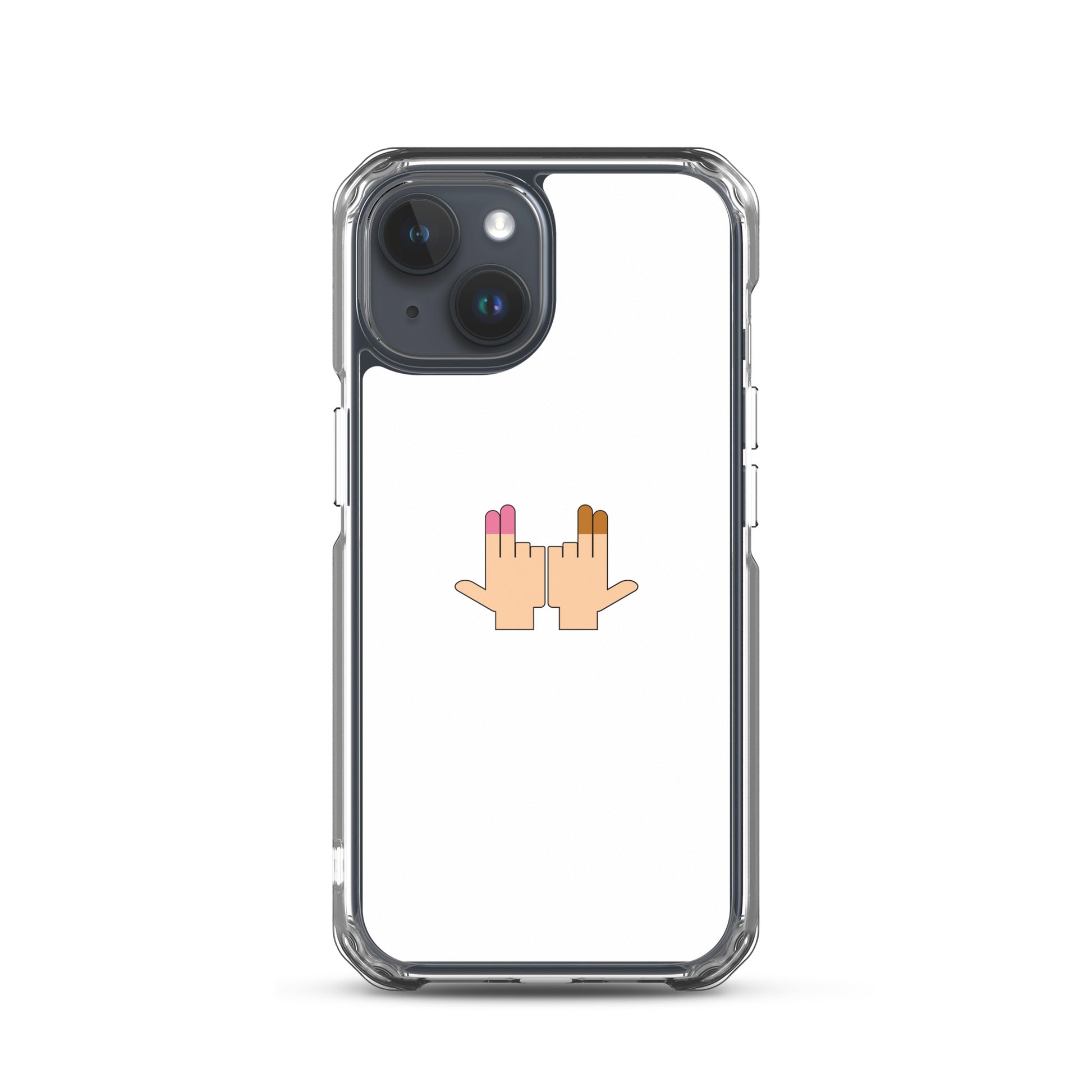 Coque iPhone DP Double péné signe du J seul iPhone 15 - Sedurro