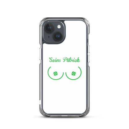Coque iPhone Seins Saint Patrick - Sedurro