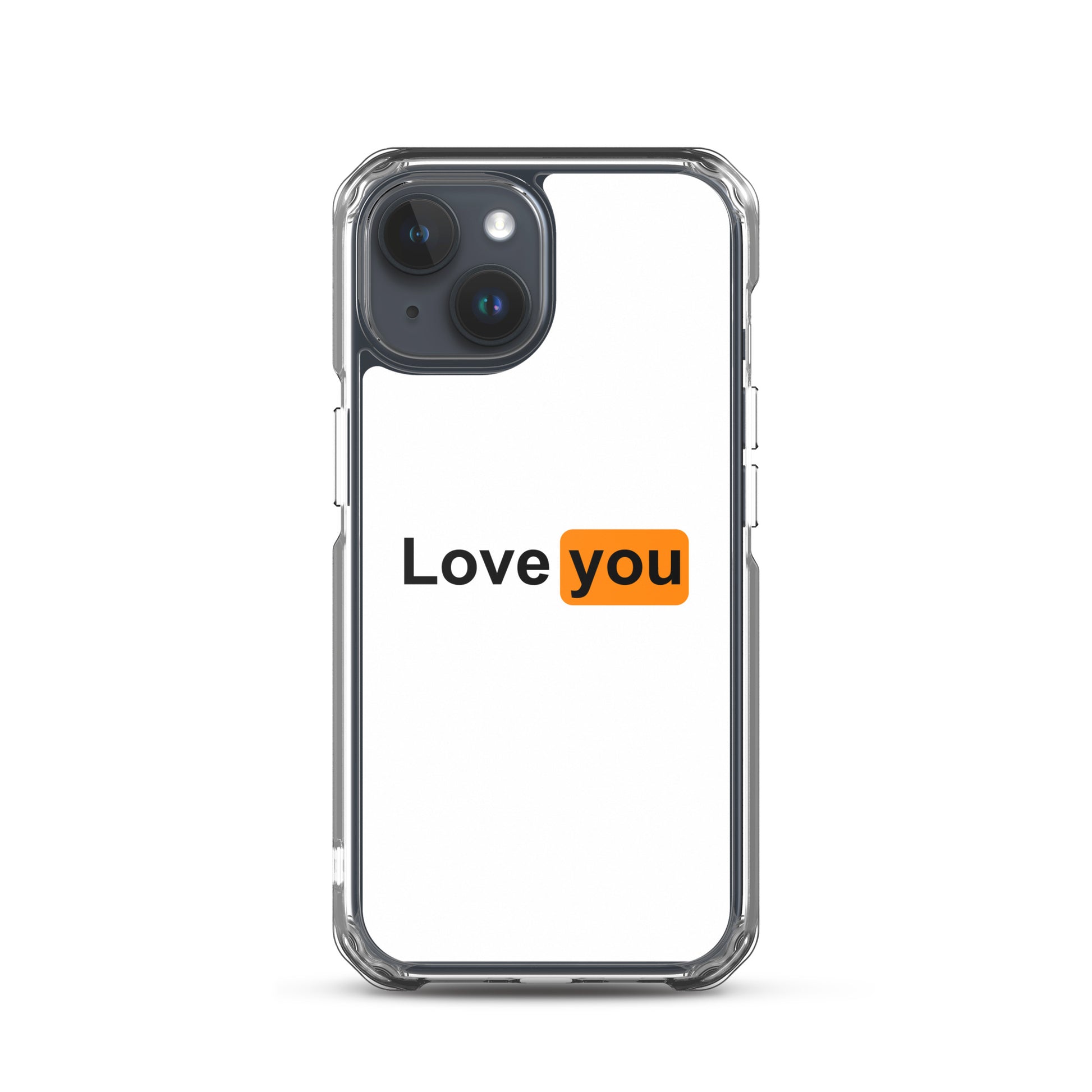 Coque iPhone Love you logo PH iPhone 15 - Sedurro