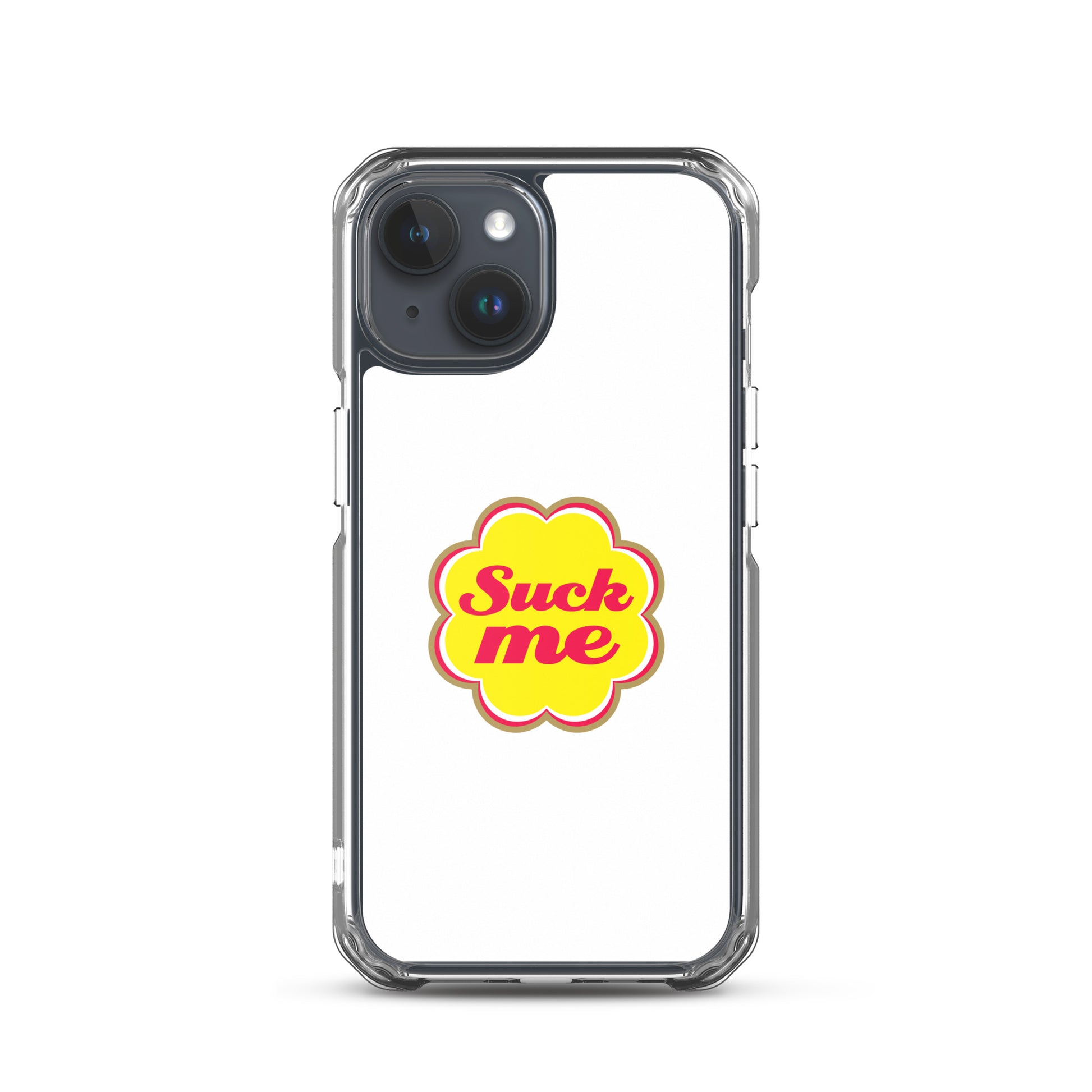Coque iPhone Suck me sucette chupa iPhone 15 - Sedurro