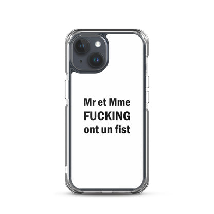 Coque iPhone Mr et Mme Fucking ont un fist - Sedurro