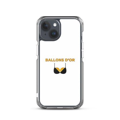 Coque iPhone Ballons d'or - Sedurro
